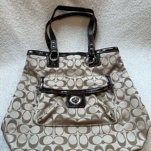 Coach Signature Satin handbag